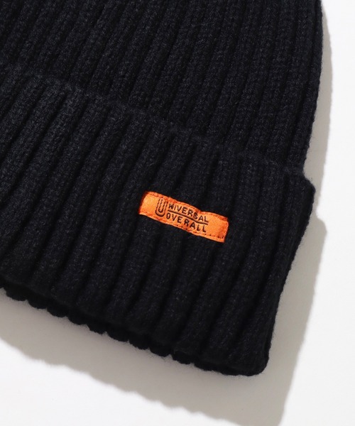 UNIVERSAL OVERALL（ユニバーサルオーバーオール）の「【UNIVERSAL OVERALL/ユニバーサルオーバーオール】リブニットワッチ（ニットキャップ/ビーニー・メンズ・アイボリー/ネイビー/イエロー/ピンク/ブラウン/グレー/サックスブルー/ブラック・FREE）」の18枚目の写真