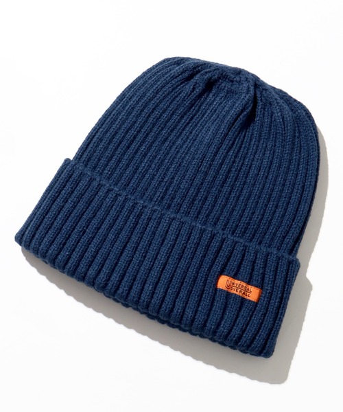 UNIVERSAL OVERALL（ユニバーサルオーバーオール）の「【UNIVERSAL OVERALL/ユニバーサルオーバーオール】リブニットワッチ（ニットキャップ/ビーニー・メンズ・アイボリー/ネイビー/イエロー/ピンク/ブラウン/グレー/サックスブルー/ブラック・FREE）」の11枚目の写真