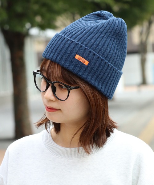 UNIVERSAL OVERALL（ユニバーサルオーバーオール）の「【UNIVERSAL OVERALL/ユニバーサルオーバーオール】リブニットワッチ（ニットキャップ/ビーニー・メンズ・アイボリー/ネイビー/イエロー/ピンク/ブラウン/グレー/サックスブルー/ブラック・FREE）」の20枚目の写真