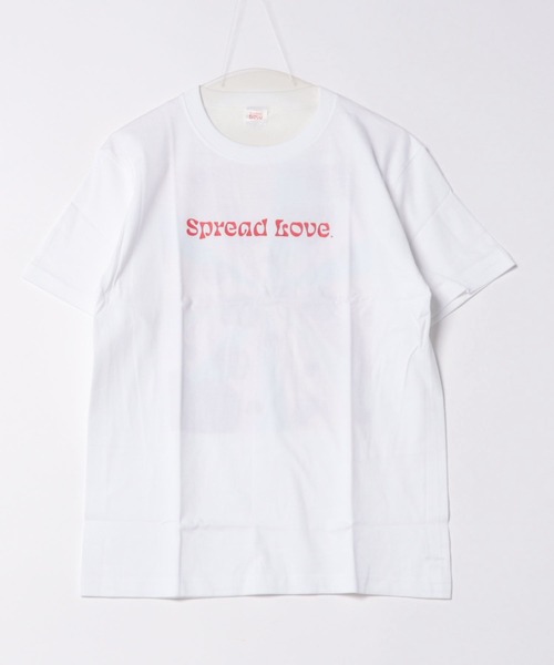 ARCHIVER(アーカイバ)の「【RES】【Spread Love】オリジナルプリント S/S T(Tシャツ/カットソー・レディース・ホワイト・MEDIUM)」の1枚目の写真