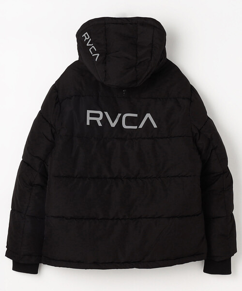 FREAK'S STORE(フリークスストア)の「限定展開 RVCA/ルーカ メンズ BACK PRINT PUFFER JKT ジャケット(ダウンジャケット/コート・メンズ・ブラック・SMALL/MEDIUM/LARGE)」の4枚目の写真