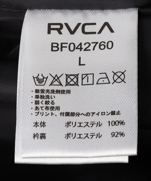 FREAK'S STORE(フリークスストア)の「限定展開 RVCA/ルーカ メンズ BACK PRINT PUFFER JKT ジャケット(ダウンジャケット/コート・メンズ・ブラック・SMALL/MEDIUM/LARGE)」の11枚目の写真