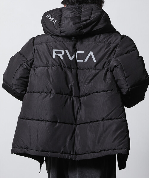 FREAK'S STORE(フリークスストア)の「限定展開 RVCA/ルーカ メンズ BACK PRINT PUFFER JKT ジャケット(ダウンジャケット/コート・メンズ・ブラック・SMALL/MEDIUM/LARGE)」の13枚目の写真
