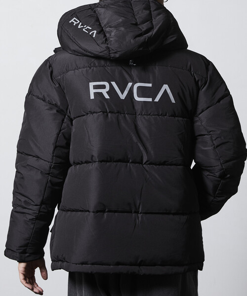 FREAK'S STORE(フリークスストア)の「限定展開 RVCA/ルーカ メンズ BACK PRINT PUFFER JKT ジャケット(ダウンジャケット/コート・メンズ・ブラック・SMALL/MEDIUM/LARGE)」の17枚目の写真