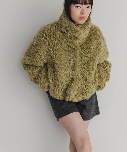 セール】フォルムボアジャケット（その他アウター）｜KBF