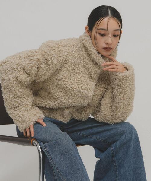 セール】フォルムボアジャケット（その他アウター）｜KBF