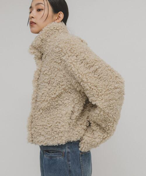 セール】フォルムボアジャケット（その他アウター）｜KBF