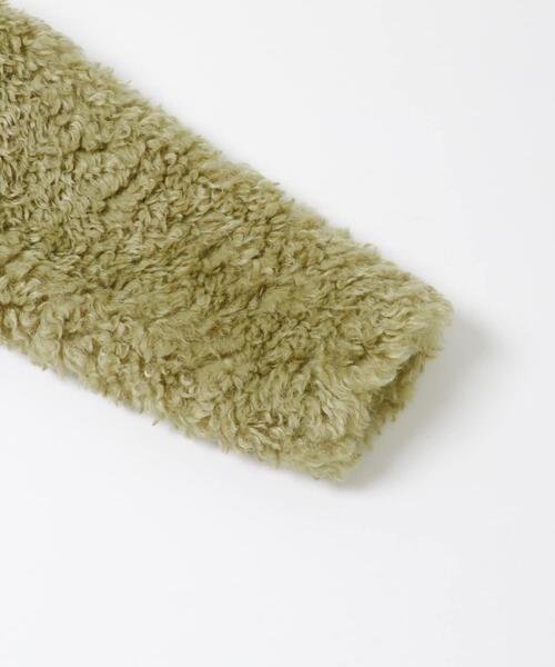 KBF（ケイビーエフ）の「フォルムボアジャケット（その他アウター・レディース・ベージュ系その他/グリーン系その他/アイボリー・ONE）」の20枚目の写真