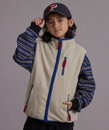 フリース スタンドカラー ジップベスト【PAIRMANON STREET】