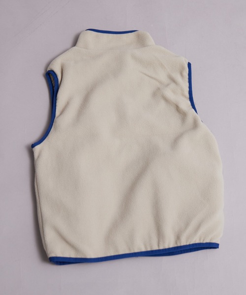 PAIRMANON STREET（ペアマノンストリート）の「フリース スタンドカラー ジップベスト【PAIRMANON STREET】（ベスト・キッズ・グリーン系その他/ブルー系その他/アイボリー/ブラック・100/110/120/130/140/150/160/90）」の18枚目の写真