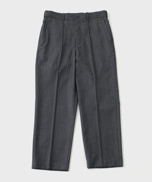 セール】BARRY BRICKEN / バリーブリッケン SUPER100'S STRIPE PANTS