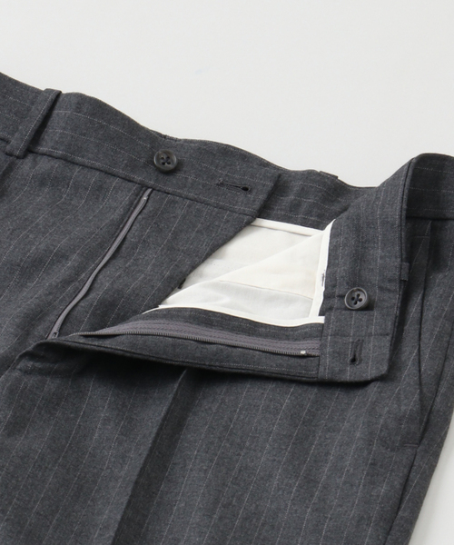 セール】BARRY BRICKEN / バリーブリッケン SUPER100'S STRIPE PANTS