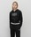 MARITHE + FRANCOIS GIRBAUD�i�}���e�t�����\���W���{�[�j�́uW EMBROIDERY CLASSIC LOGO CROP HOODIE ZIPUP�i�p�[�J�[�j�v�bBlack
