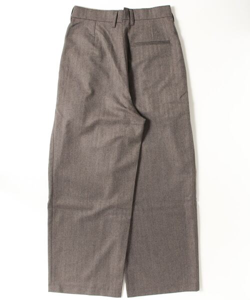 CAMIEL FORTGENS(カミエル フォートへンス)の「【CAMIEL FORTGENS】 SUIT PANTS(スラックス・メンズ・ブラウン・X-SMALL)」の2枚目の写真