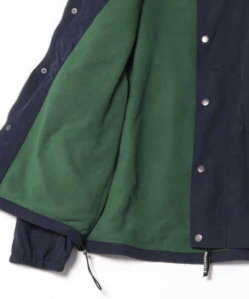 Mark Gonzales（マーク・ゴンザレス）の「2025AW Mark Gonzales/マークゴンザレス ナイロン 裏フリース ワンポイント刺繍 スタンドブルゾン（ブルゾン・メンズ・ネイビー/アイボリー/ブラック・M/L/XL）」の11枚目の写真