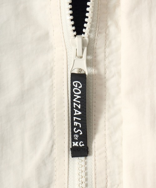 Mark Gonzales（マーク・ゴンザレス）の「2025AW Mark Gonzales/マークゴンザレス ナイロン 裏フリース ワンポイント刺繍 スタンドブルゾン（ブルゾン・メンズ・ネイビー/アイボリー/ブラック・M/L/XL）」の21枚目の写真