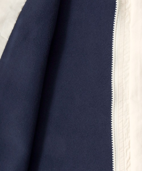 Mark Gonzales（マーク・ゴンザレス）の「2025AW Mark Gonzales/マークゴンザレス ナイロン 裏フリース ワンポイント刺繍 スタンドブルゾン（ブルゾン・メンズ・ネイビー/アイボリー/ブラック・M/L/XL）」の13枚目の写真