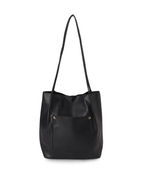 SHOO・LA・RUE（シューラルー）の「つや合皮つまみハンドルトートバッグ（トートバッグ・レディース・ブラック/ブルー/ベージュ系その他7/レッド系1/ブラウン系その他・00）」の16枚目の写真