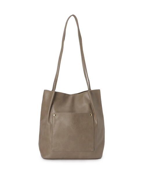 SHOO・LA・RUE（シューラルー）の「つや合皮つまみハンドルトートバッグ（トートバッグ・レディース・ブラック/ブルー/ベージュ系その他7/レッド系1/ブラウン系その他・00）」の20枚目の写真