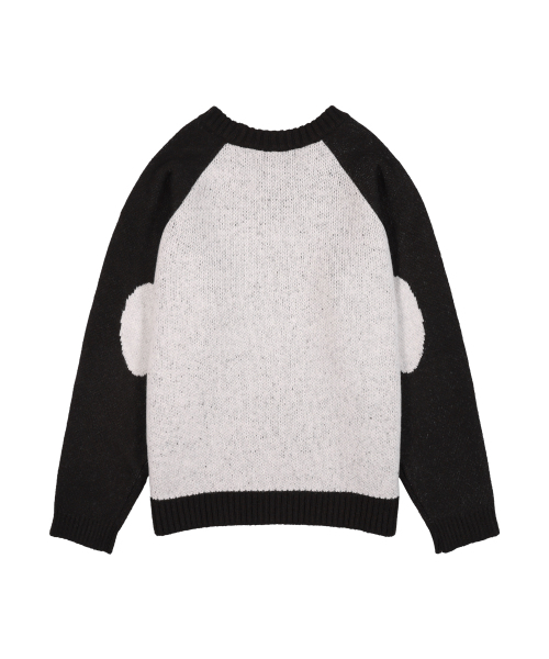 FANCY CLUB（ファンシークラブ）の「[FANCY x DUSTY] オーバーサイズ カラーブロック プルオーバーニット (ブラック) F25NM1007（ニット/セーター・レディース・ブラック・FREE）」の6枚目の写真