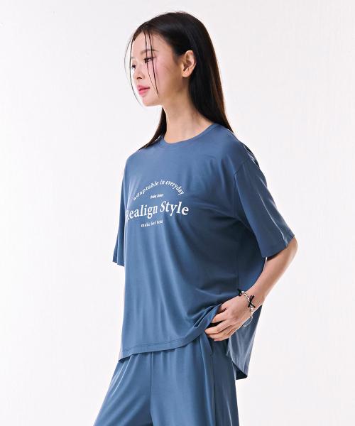 CHASECULT（チェイスカルト）の「女性クーリングセット半袖Tシャツ-DBZG5856C0N（Tシャツ/カットソー・レディース・ブルー・85/90）」の3枚目の写真