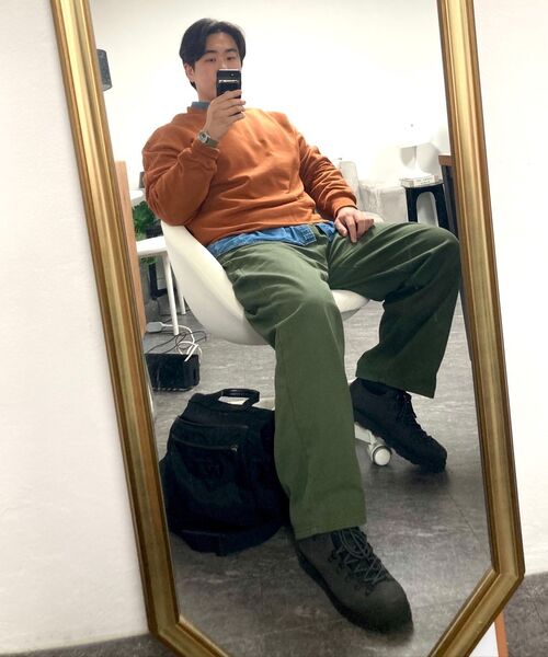 FRIZMWORKS(フリズムワークス)の「OG HEAVYWEIGHT SWEATSHIRT 002 _ BRICK(スウェット・メンズ・その他・LARGE/X-LARGE/SMALL/MEDIUM)」の4枚目の写真