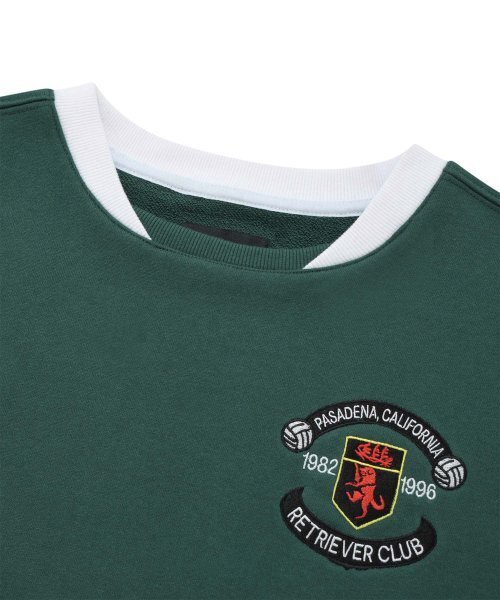 Retriever Club（レトリーバークラブ）の「RRC SOCCER CREWNECK [GREEN]（スウェット・レディース・その他・SMALL/MEDIUM/LARGE/X-LARGE）」の5枚目の写真