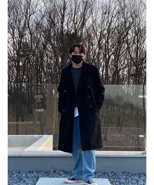 TOFFEE(トフィー)の「SL01 サマー デニム ワイドパンツ (ライトブルー)(デニムパンツ・メンズ・その他・SMALL/MEDIUM/LARGE/X-LARGE)」の6枚目の写真
