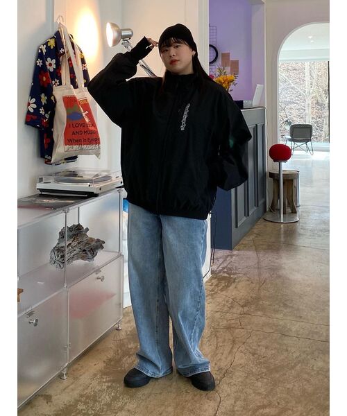 TOFFEE(トフィー)の「SL01 サマー デニム ワイドパンツ (ライトブルー)(デニムパンツ・メンズ・その他・SMALL/MEDIUM/LARGE/X-LARGE)」の12枚目の写真