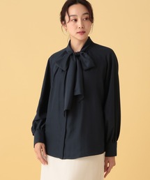 Elura | ≪入卒/セレモニー/通勤≫ボウタイ2WAYブラウス/612479(シャツ/ブラウス)