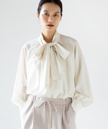Elura | ≪入卒/セレモニー/通勤≫ボウタイ2WAYブラウス/612479(シャツ/ブラウス)