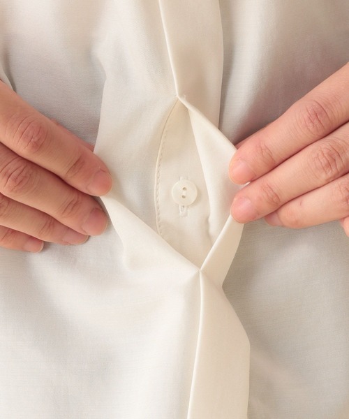 Elura（エルーラ）の「≪入卒/セレモニー/通勤≫ボウタイ2WAYブラウス/612479（シャツ/ブラウス・レディース・ホワイト/ネイビー・FREE）」の22枚目の写真