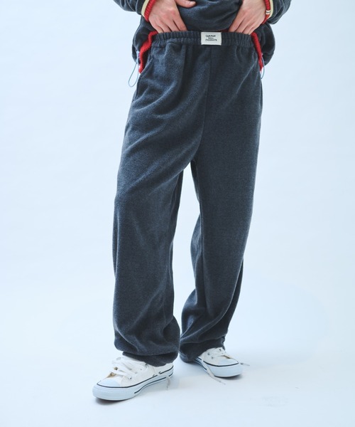 common gull products.（コモンガルプロダクツ）の「さみしさの気配がするフリースパンツ（その他パンツ・レディース・パープル系/グレー系/ネイビー/チャコール・SMALL/MEDIUM/LARGE）」の15枚目の写真