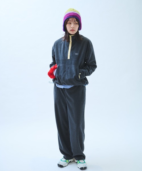 common gull products.（コモンガルプロダクツ）の「さみしさの気配がするフリースパンツ（その他パンツ・レディース・パープル系/グレー系/ネイビー/チャコール・SMALL/MEDIUM/LARGE）」の21枚目の写真
