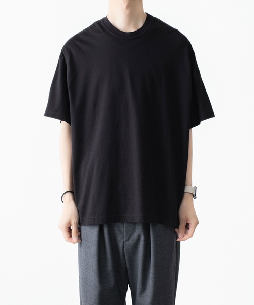 VEIN (ヴェイン)の「100/3 スエードジャージー ヴェゼル S/S TEE / 100/3 SUEDE JERSEY VESSEL S/S TEE(Tシャツ/カットソー・メンズ・ホワイト/ブラック・2/1/3)」の4枚目の写真