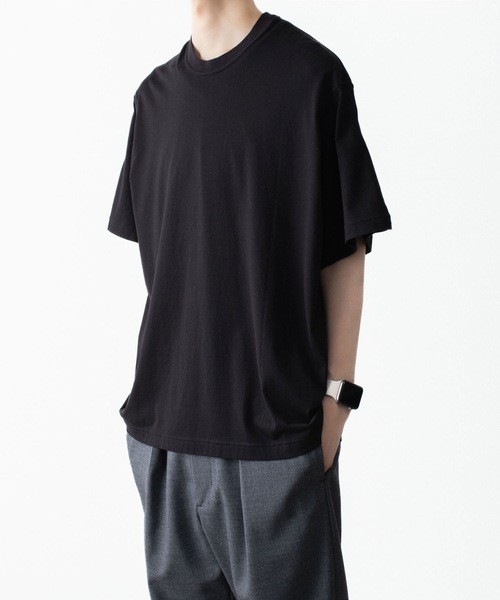 VEIN (ヴェイン)の「100/3 スエードジャージー ヴェゼル S/S TEE / 100/3 SUEDE JERSEY VESSEL S/S TEE(Tシャツ/カットソー・メンズ・ホワイト/ブラック・2/1/3)」の5枚目の写真