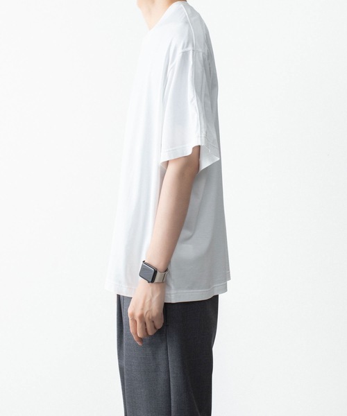 VEIN (ヴェイン)の「100/3 スエードジャージー ヴェゼル S/S TEE / 100/3 SUEDE JERSEY VESSEL S/S TEE(Tシャツ/カットソー・メンズ・ホワイト/ブラック・2/1/3)」の15枚目の写真