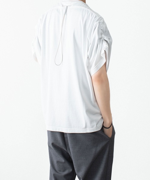 VEIN (ヴェイン)の「100/3 スエードジャージー ヴェゼル S/S TEE / 100/3 SUEDE JERSEY VESSEL S/S TEE(Tシャツ/カットソー・メンズ・ホワイト/ブラック・2/1/3)」の19枚目の写真