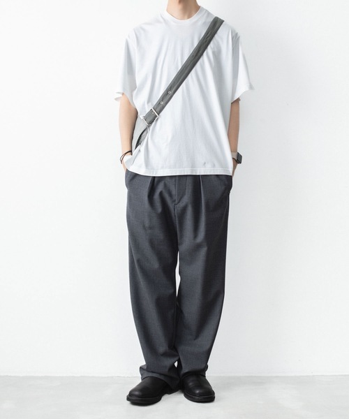 VEIN (ヴェイン)の「100/3 スエードジャージー ヴェゼル S/S TEE / 100/3 SUEDE JERSEY VESSEL S/S TEE(Tシャツ/カットソー・メンズ・ホワイト/ブラック・2/1/3)」の20枚目の写真