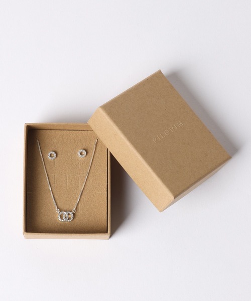 mysty woman（ミスティウーマン）の「【PILGRIM】HARLAN ギフトBOX　601961（ネックレス・レディース・シルバー/ゴールド・FREE）」の5枚目の写真