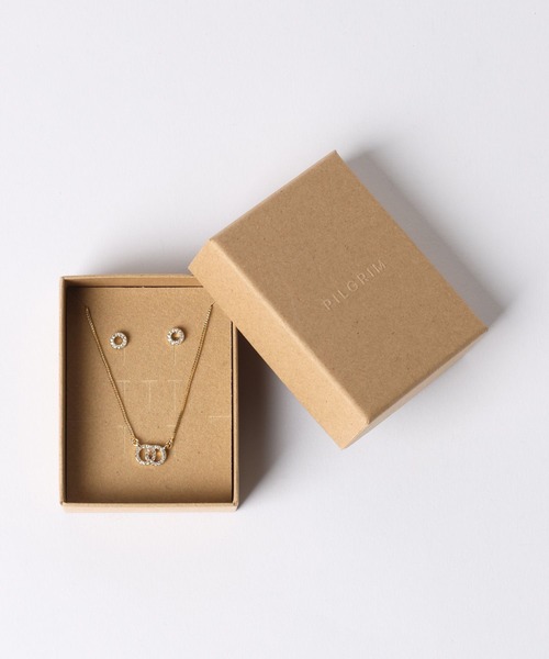 mysty woman（ミスティウーマン）の「【PILGRIM】HARLAN ギフトBOX　601961（ネックレス・レディース・シルバー/ゴールド・FREE）」の6枚目の写真