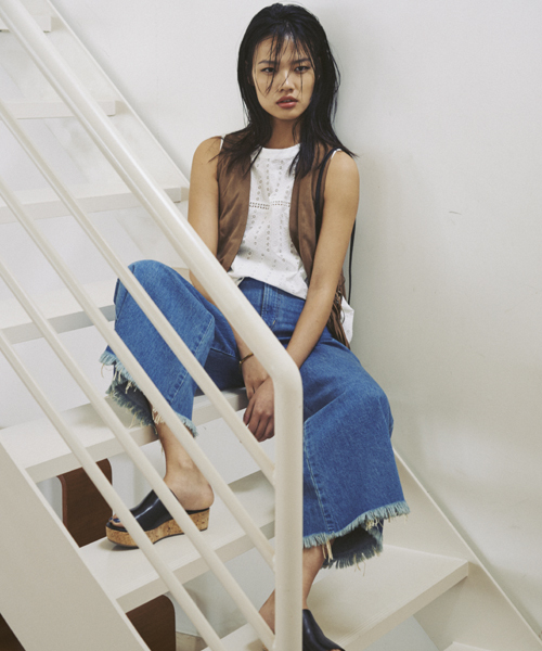 FABIO RUSCONI（ファビオルスコーニ）の「FABIO RUSCONI コルクソールサンダル/205-FRN-TILLY829（サンダル・レディース・ブラック/ブラウン・38/36/37）」の6枚目の写真