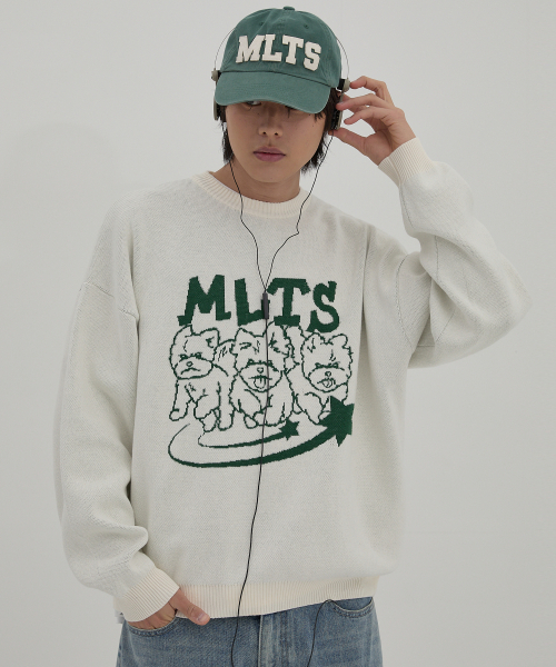 WaiKei（ワイケイ）の「MLTSライングラフィックニットネイビー（ニット/セーター・レディース・その他・1/2）」の7枚目の写真