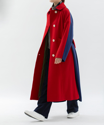 nop de nodリバーシブルビックカラーコート新品タグ付 nop de nod｜ノップドゥノッドのジャケット/アウター通販 - ZOZOTOWN