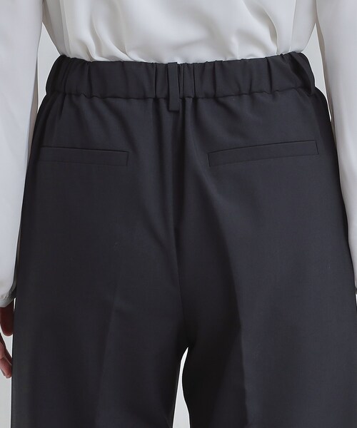 SHOO・LA・RUE（シューラルー）の「【セットアップ可能】サラっと軽やか ワイドストレートパンツ（その他パンツ・レディース・ライトグレー/ネイビー・01/02/03/04）」の18枚目の写真