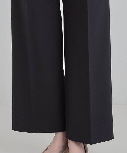 SHOO・LA・RUE（シューラルー）の「【セットアップ可能】サラっと軽やか ワイドストレートパンツ（その他パンツ・レディース・ライトグレー/ネイビー・01/02/03/04）」の19枚目の写真