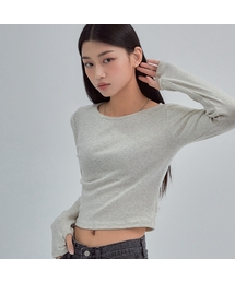 クロップフィットウォーマー長袖Tシャツ3色