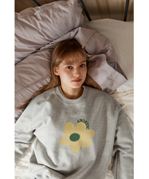 ANC FLOWER SWEATSHIRT_GREY