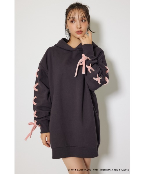 クロミスウェットミニワンピース 秋服 冬服（ワンピース）｜rienda