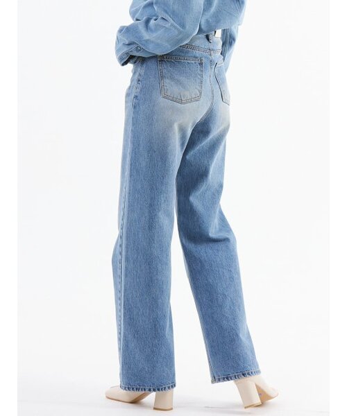 UNKNOWN PLANET(アンノウンプラネット)の「UP-322 セミワイドデニムブルー(デニムパンツ・レディース・その他・MEDIUM/LARGE/SMALL)」の5枚目の写真